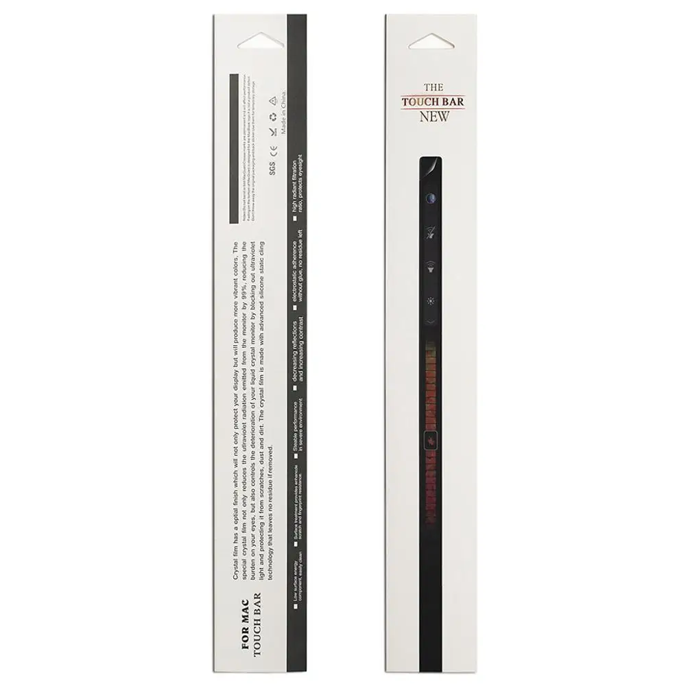 Adesivo Touch Bar Pellicola Protettiva Pellicola Adesiva Per Mac-Book Pro 13 15 2019 2017 2019 A2159 A1706 A1989 A1707 A1990 Touch-Bar