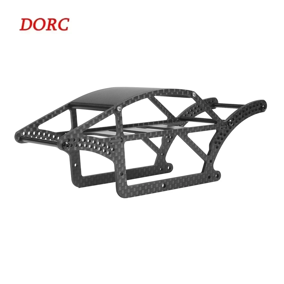 Rc Frame Trx4M Kit Telaio Comp In Fibra Di Carbonio Per 1/18 Rc Crawler Trx4-M Defender Bronco Parti Di Aggiornamento