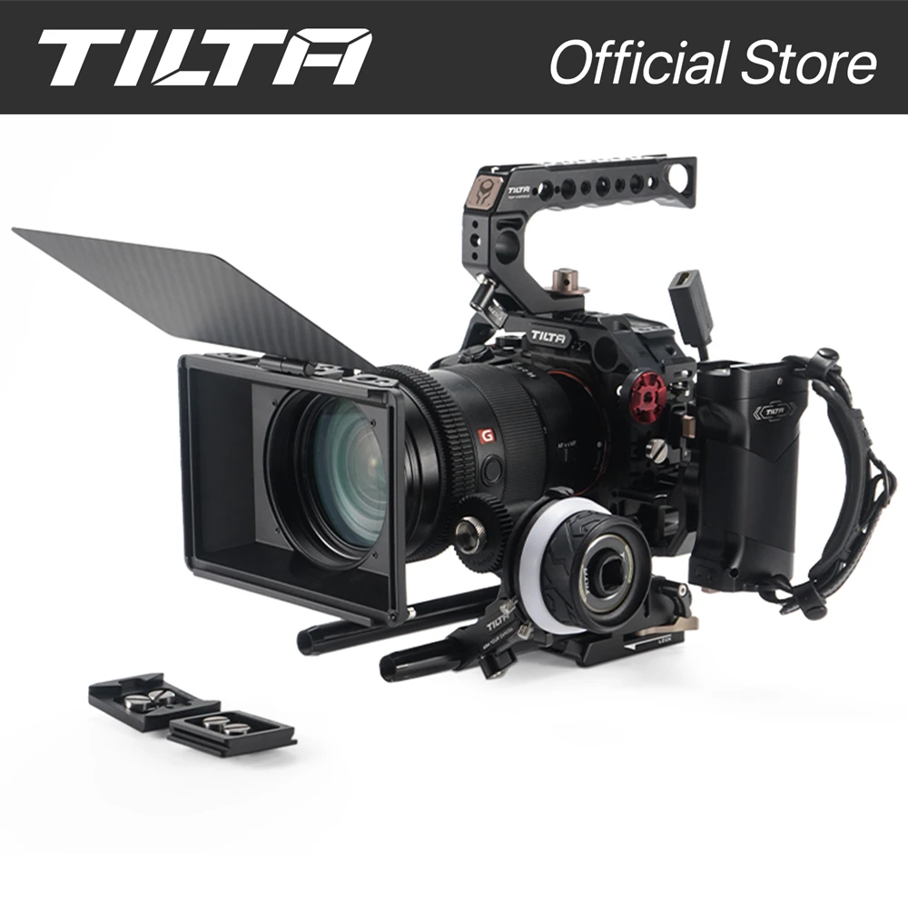Tilta Sony A7Siii A7S3 Gabbia Per Fotocamera Gabbia Completa/Mezza Gabbia Custodia Protettiva Maniglia Laterale Gabbia Nera Leggera Per Sony A7S3