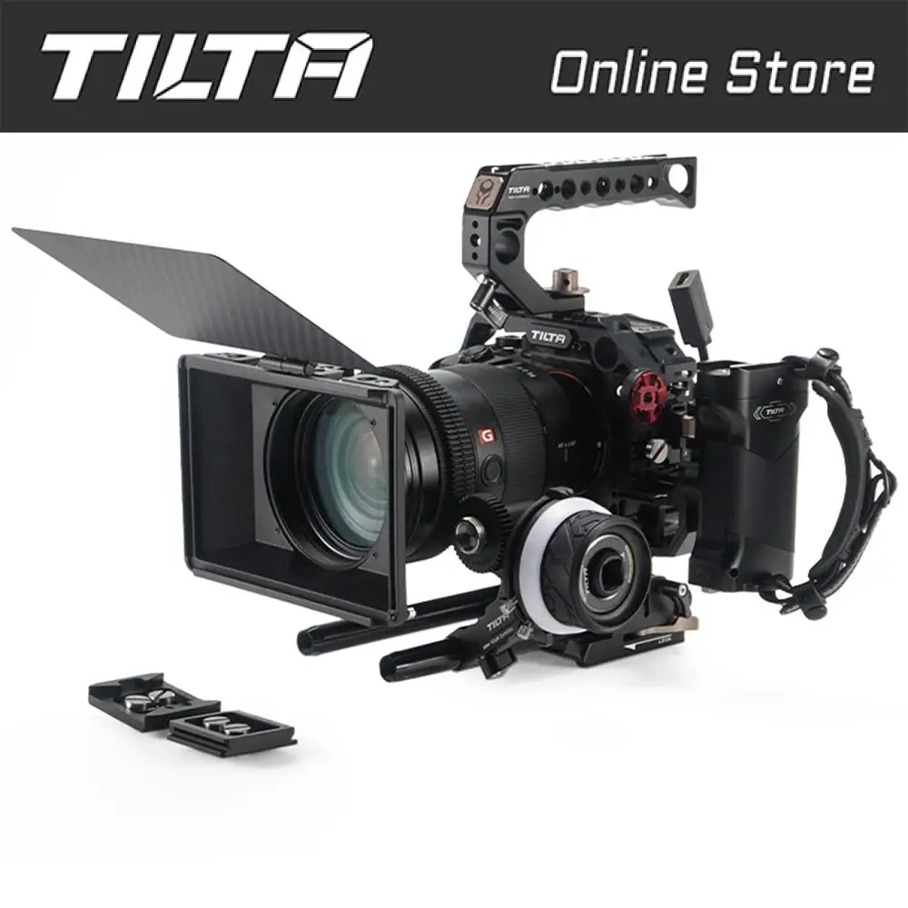 Tilta Sony A7Siii A7S3 Gabbia Per Fotocamera Gabbia Completa/Mezza Gabbia Custodia Protettiva Maniglia Laterale Gabbia Nera Leggera Per Sony A7S3