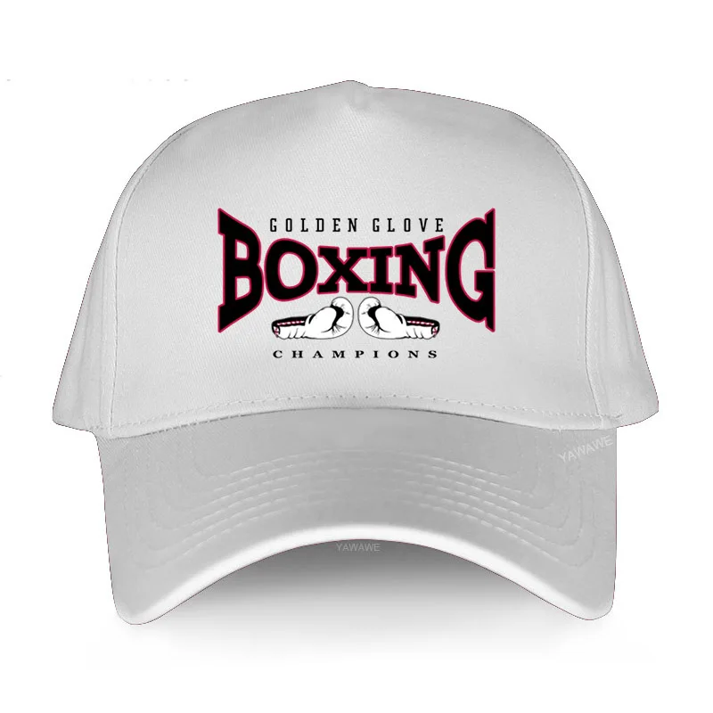 Black Casual Boys Printed Fish Caps Boxer Golden Glove Champions Boxe Uomo Yawawe Brand Hip Hop Berretto Da Baseball Snapback Hat