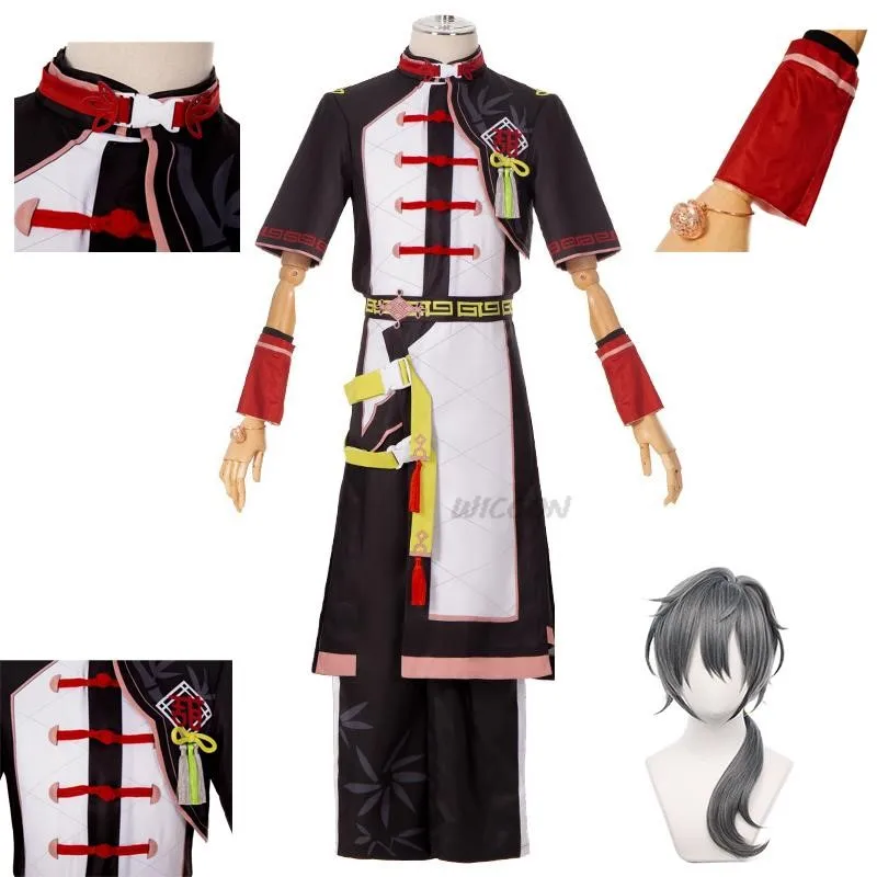 Ensemble Stars Tian Tian Hungry Sweet Hunger Niki Shiina Anime Ensemble Stars Himemiya Halloween Cosplay Costumes Game