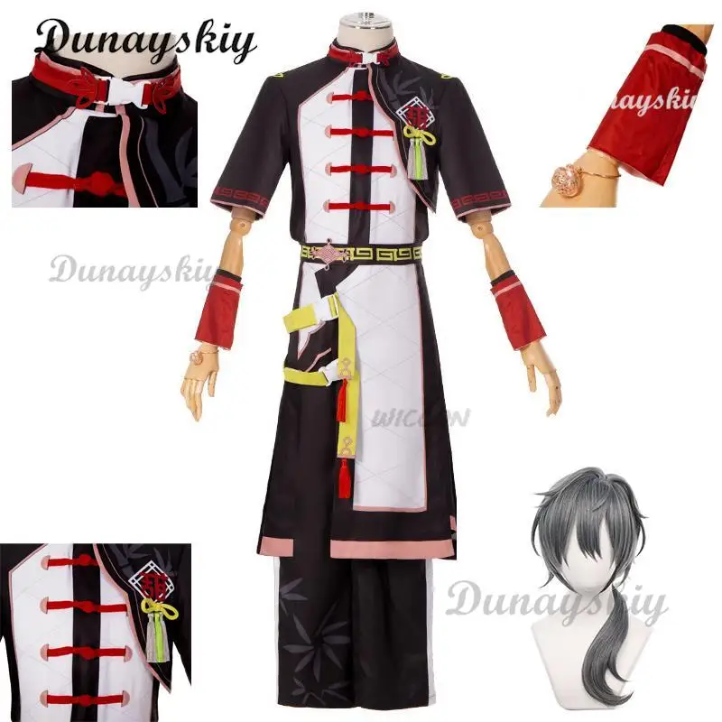 Ensemble Stars Tian Tian Hungry Sweet Hunger Niki Shiina Anime Ensemble Stars Himemiya Halloween Cosplay Costumes Game