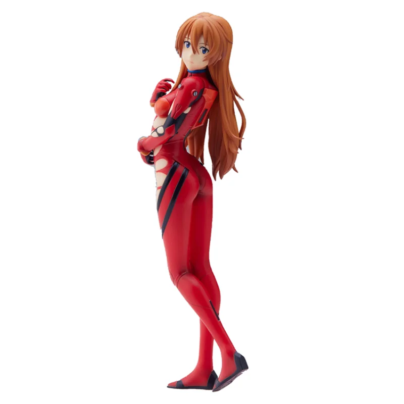 Genuine Asuka Garza On The Beach Spm Action Figure Evangelion Super Premium Collection Model Toy Japan Anime Eva Gifts