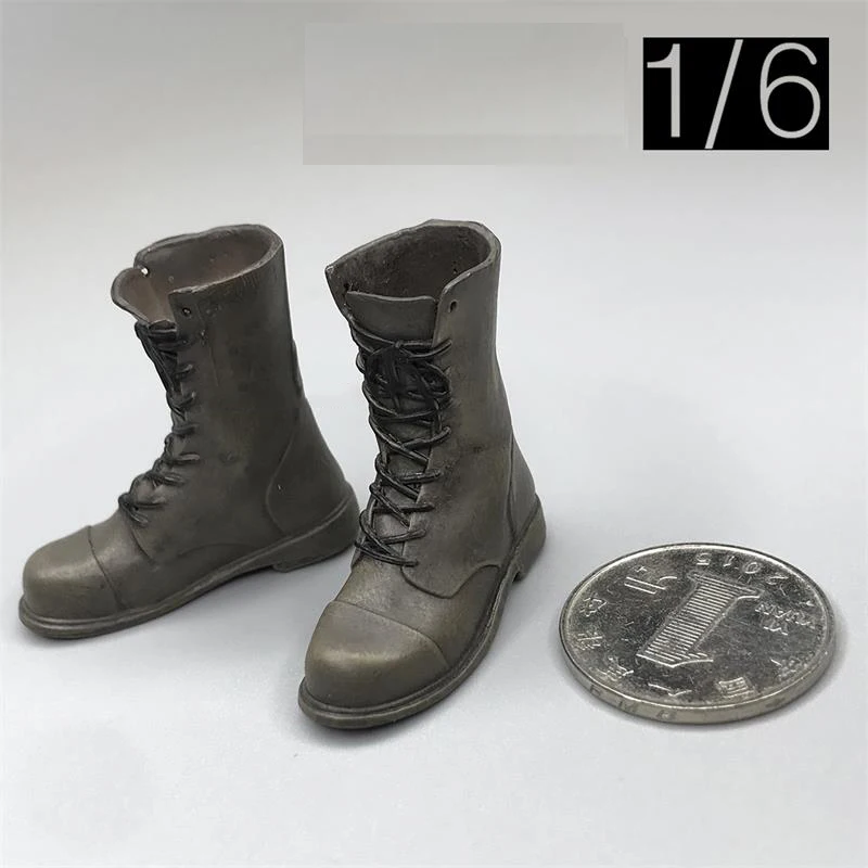 1/6 Swtoys Fs033 Resident Of The Evil Poliziotta Jill Evil Leather Hollow Shoe Boots Accessori Fit 12 "Action Doll Collect