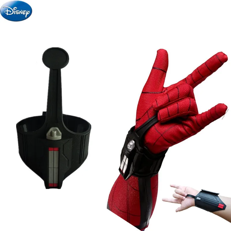 New Marvel Spiderman Cosplay Guanti Launcher Avengers Superhero Web Shooter Puntelli Decorare Anime Figure Giocattolo Per Bambini Regalo
