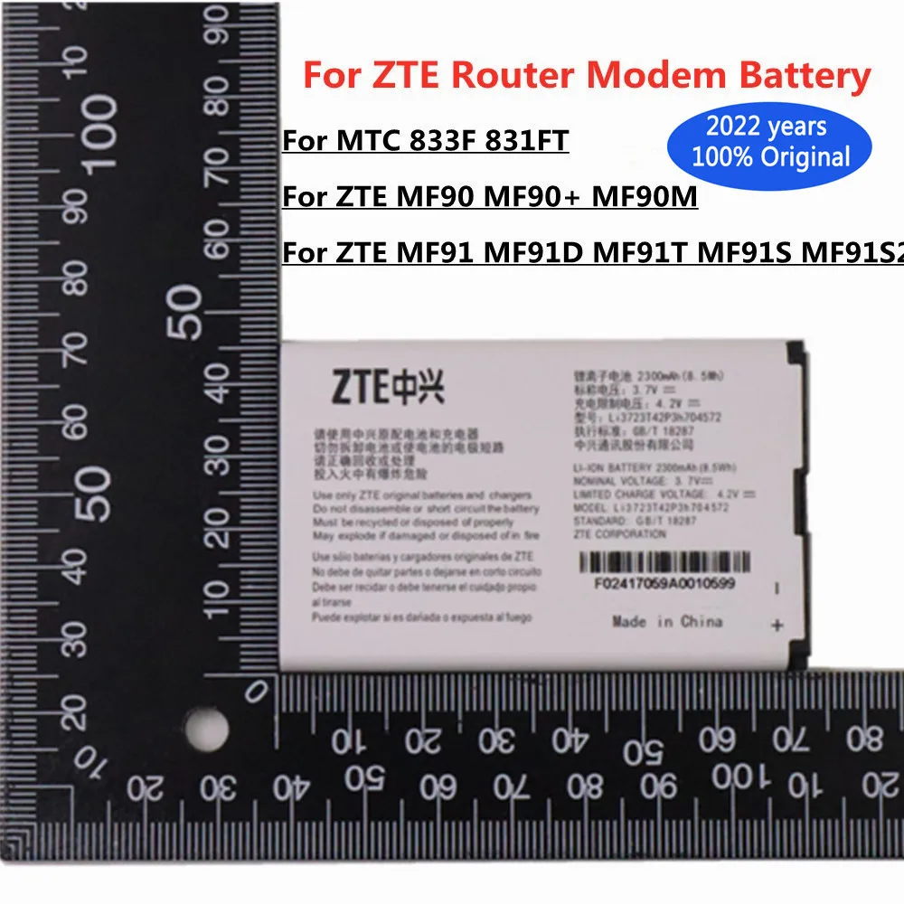 In Stock Li3723T42P3H704572 4G Wifi Router Modem Battery For Zte Mf91 Mf90 Mf90+ Mf90M Mf91D Mf91T Mf91S Mf91S2 Mtc 833F 831Ft