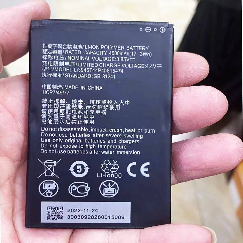 Batteria Ricaricabile 4500Mah Per Zte Mu5001 Muslimmu500 Wifi Router Modem Batterie Ricaricabili Per Telefono