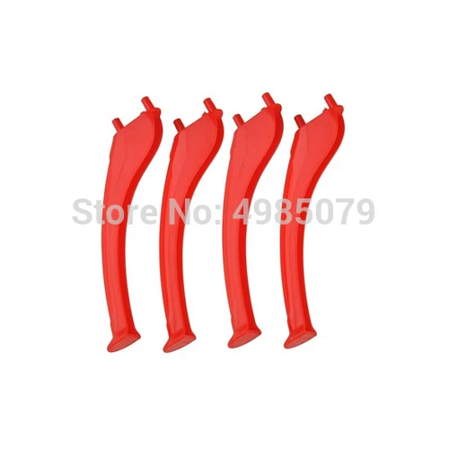 4 Pz/Set Syma X5Sw Pattini Di Atterraggio Di Plastica Carrello Di Atterraggio Di Colore Rosso Vestito Per Syma X5Sc/X5Sw Rc Drone Di Atterraggio Patti