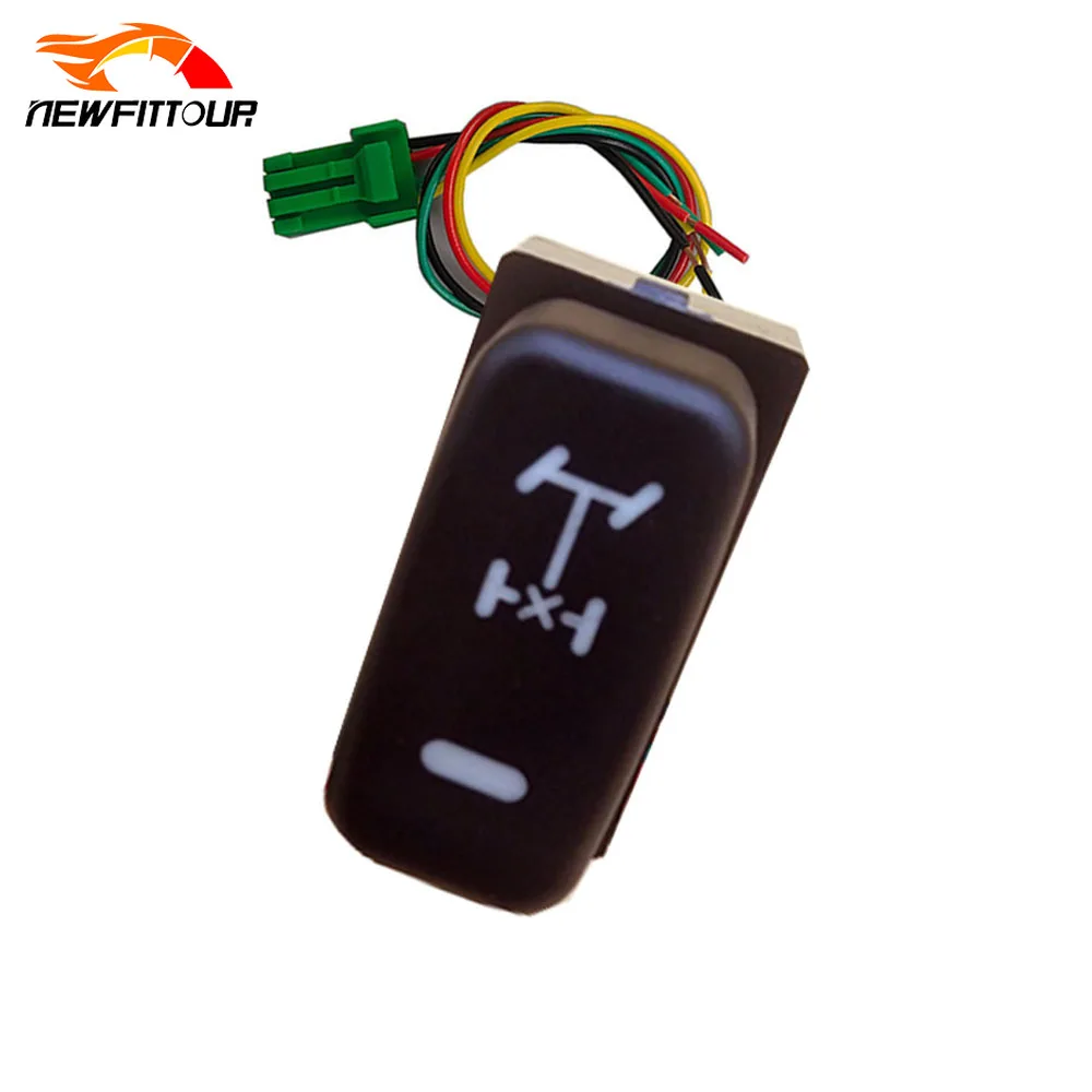 Per Mitsubishi Outlander 2006-2012 Pajero Wings Luce Rossa Car Rear Diff Lock Switch Button Interruttore Di Controllo Blocco Differenziale