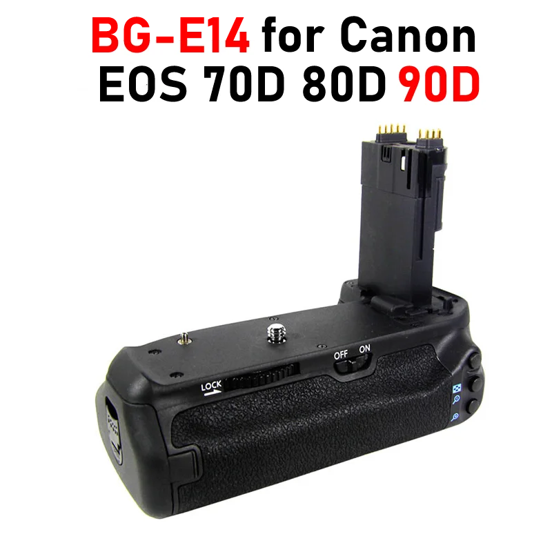 Impugnatura Batteria 90D Bg-E14 Impugnatura Batteria Per Impugnatura Batteria Canon Eos 90D