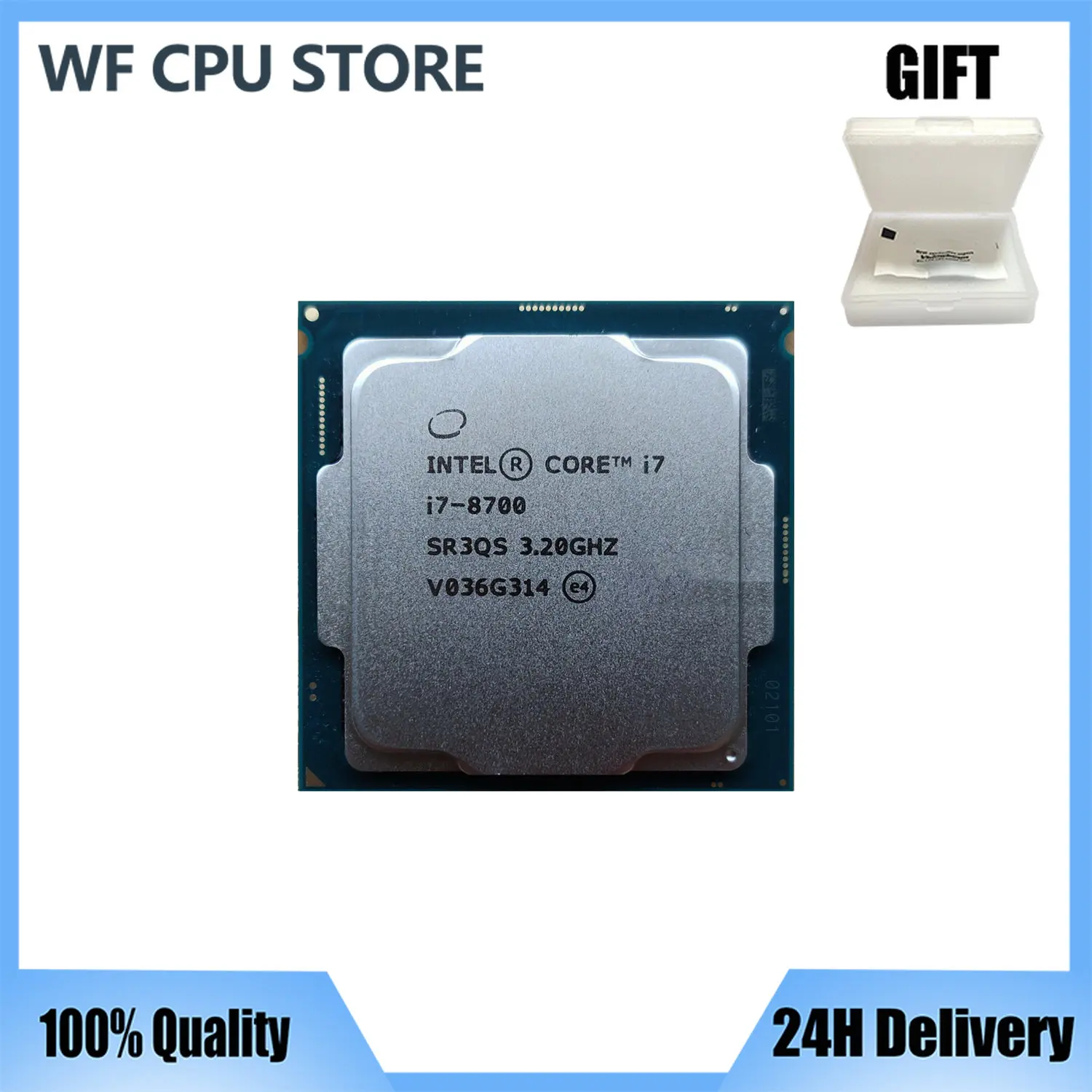 Processore Cpu Intel Core I7-8700 I7 8700 3.2 Ghz A Sei Core A Dodici Thread 12M 65W Lga 1151