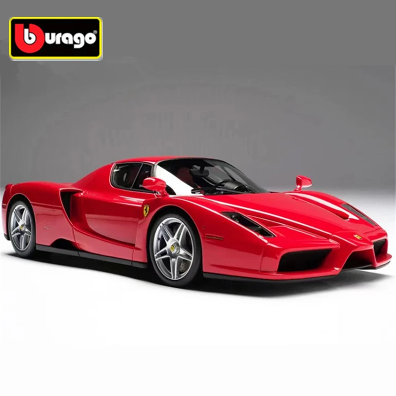 Bburago 1:24 Ferrari Enzo Alloy Sports Car Model Diecast Metal Racing Car Model High Simulation Collection Giocattoli Per Bambini Regali
