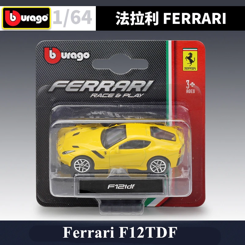 Bburago 1:64 Ferrari F12Tdf Spider Modelli In Lega Modello Di Auto Toy Collection Regalo