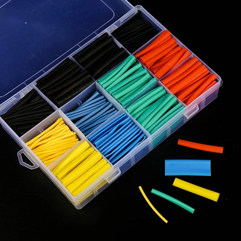 Tubo Termoretraibile Krimpous Per Isolamento Cavi Guaina Termometro Kit Di Avvolgimento Guaina Guaina Guaina Termoretraibile Filo Assortito