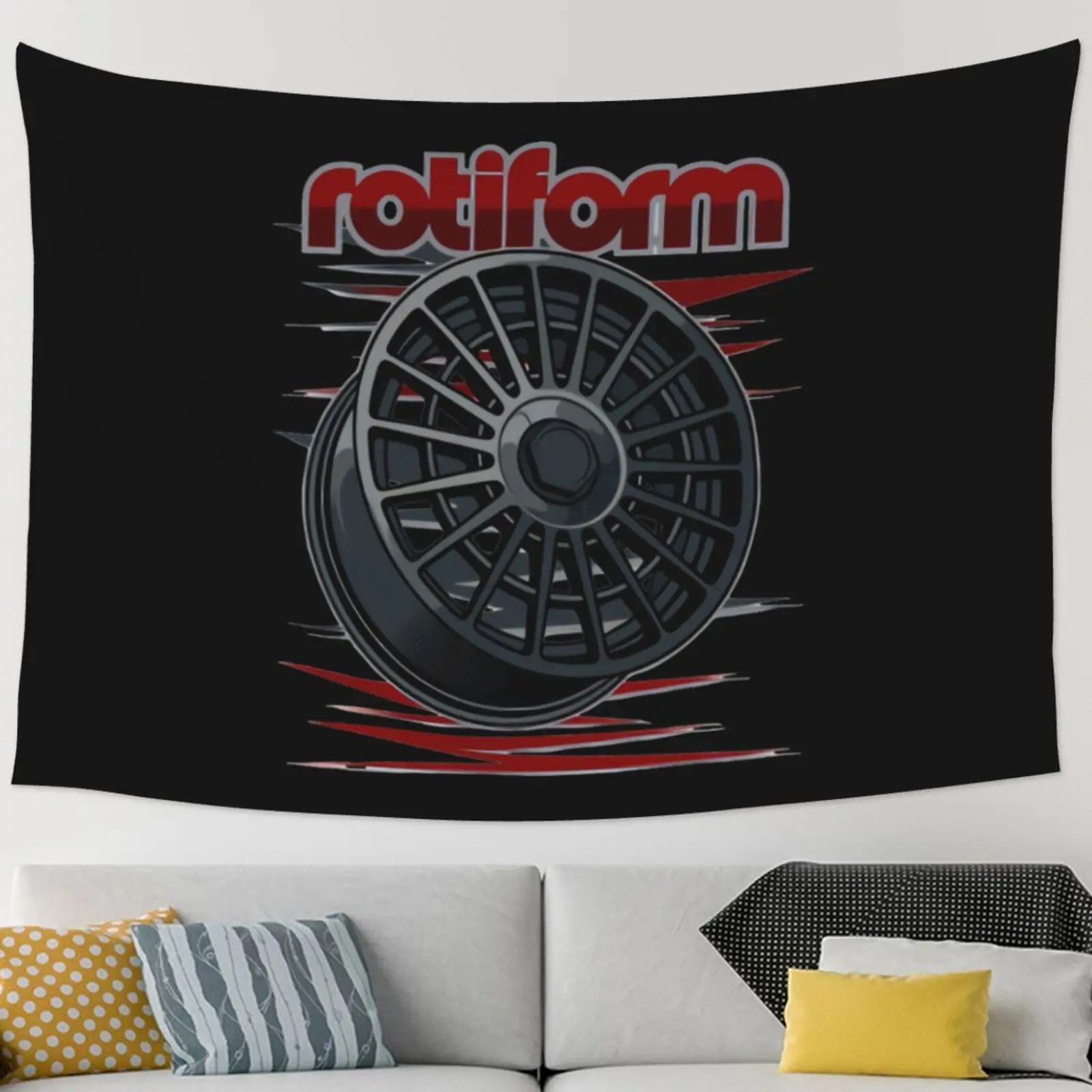 Rotiform Las R Wheel Tapestry Wall Hanging Tapestry Wall Hanging India Mandala Kawaii Decor