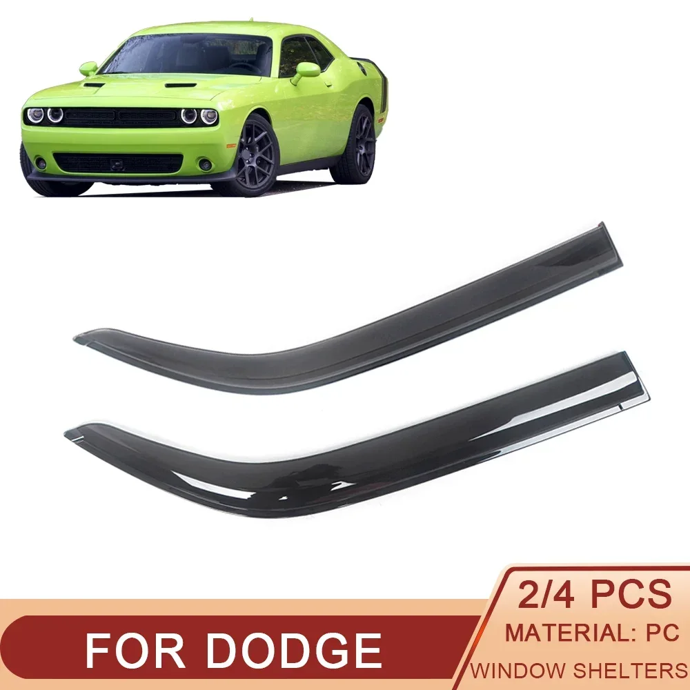 Per Dodge Challenger Nitro Avenger Caliber Journey Magnum Spirit Stratus Auto Side Window Deflettori Del Vento Visiere Ventvisor