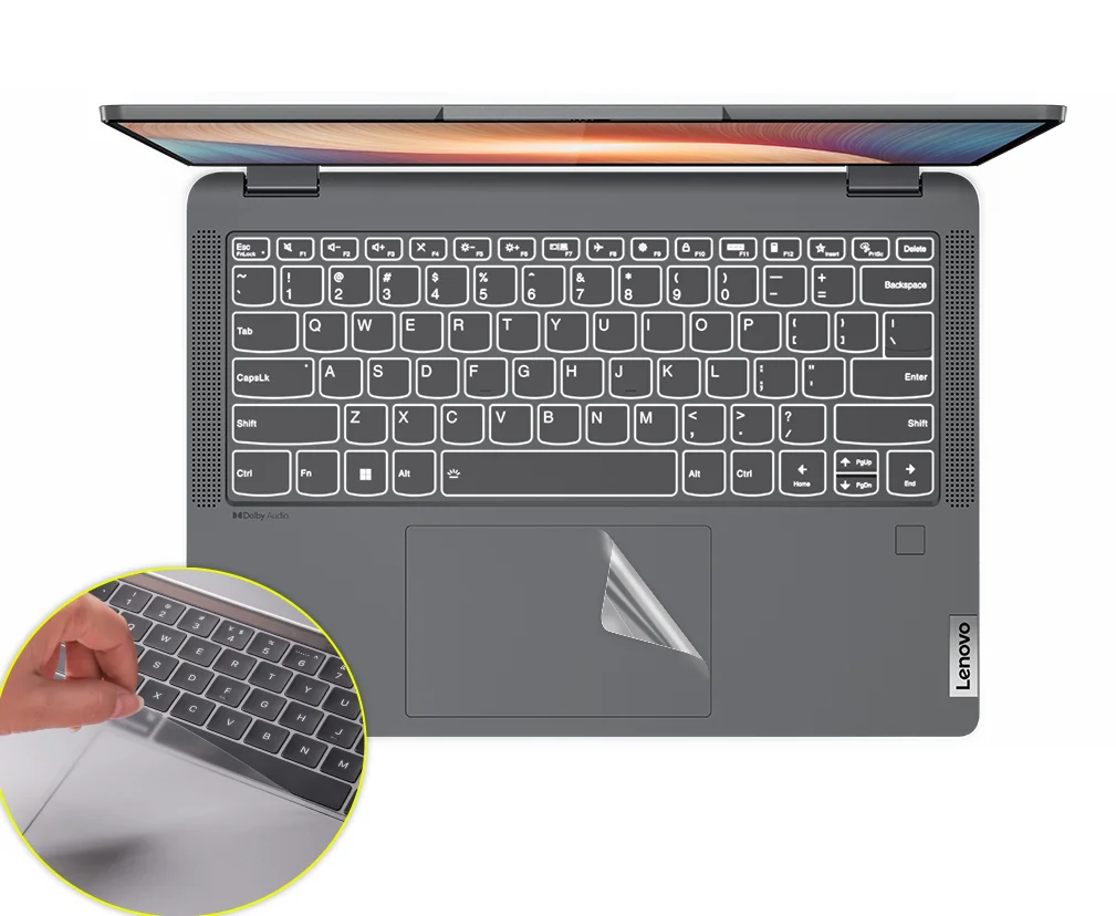 Opaco Per Lenovo Ideapad Flex 5I Gen 7 14 Pollici/Ideapad Flex 5 14 2022 Touchpad Pellicola Adesiva Protezione Touch Pad Touchpad