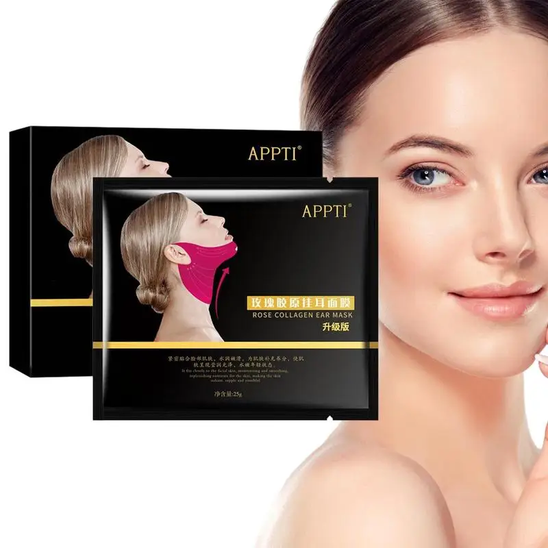 Lift Chin And Neck Face Cover V-Face Hangings Ear Reduction Cover V-Face Hangings Double Chin Reducer V Line Lifting Belt Per