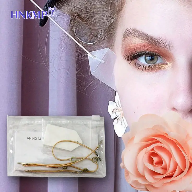 40Pcs Face Lifting Patch Invisibile V-Line Face Lifting Tape E Strap Set Collo E Occhio Doppio Mento Lift Rimozione Delle Rughe