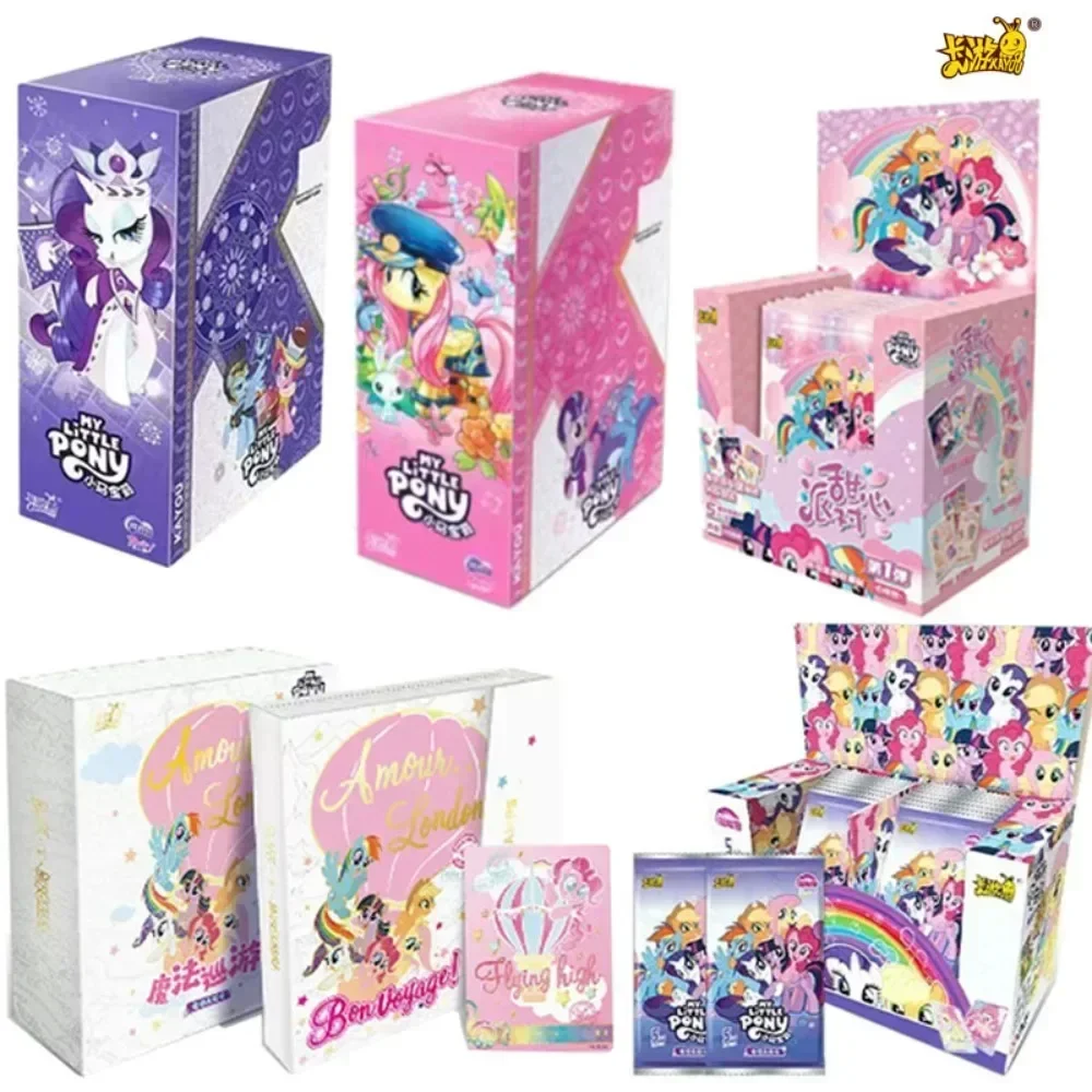Kyou My Little Pony Collection Cards New Anime Rare Album Collector'S Edition Card Party Playing Game Card Toys Scatole Regalo
