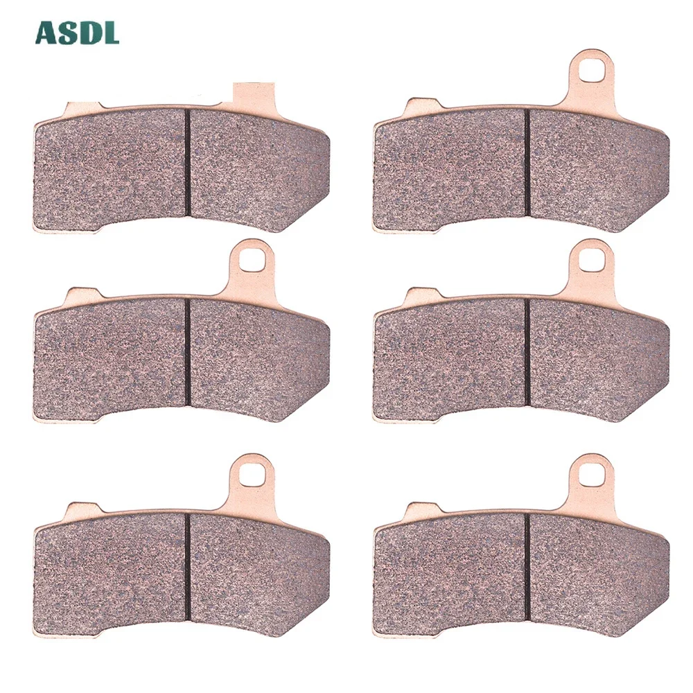 Accessori Moto Pastiglie Freno Anteriori Posteriori Disco Per Harley Davidson V-Rod Brembo Caliper 06 Vrscaw V-Rod 2007 Vrscr Street Rod