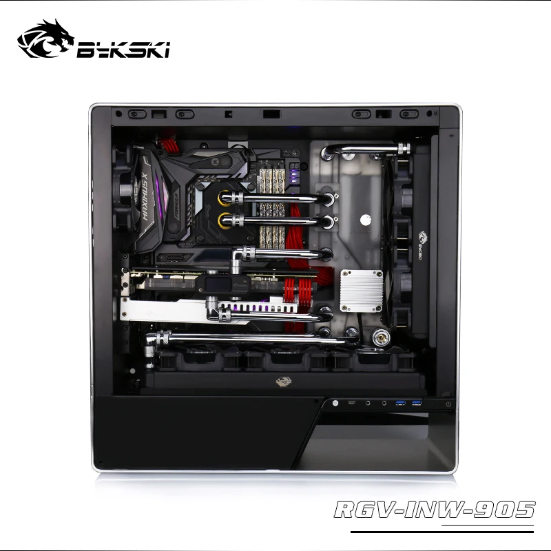 Kit Di Raffreddamento Ad Acqua Bykski Distro Plate Per Telaio Inwin 905 Rgv-Inw-905