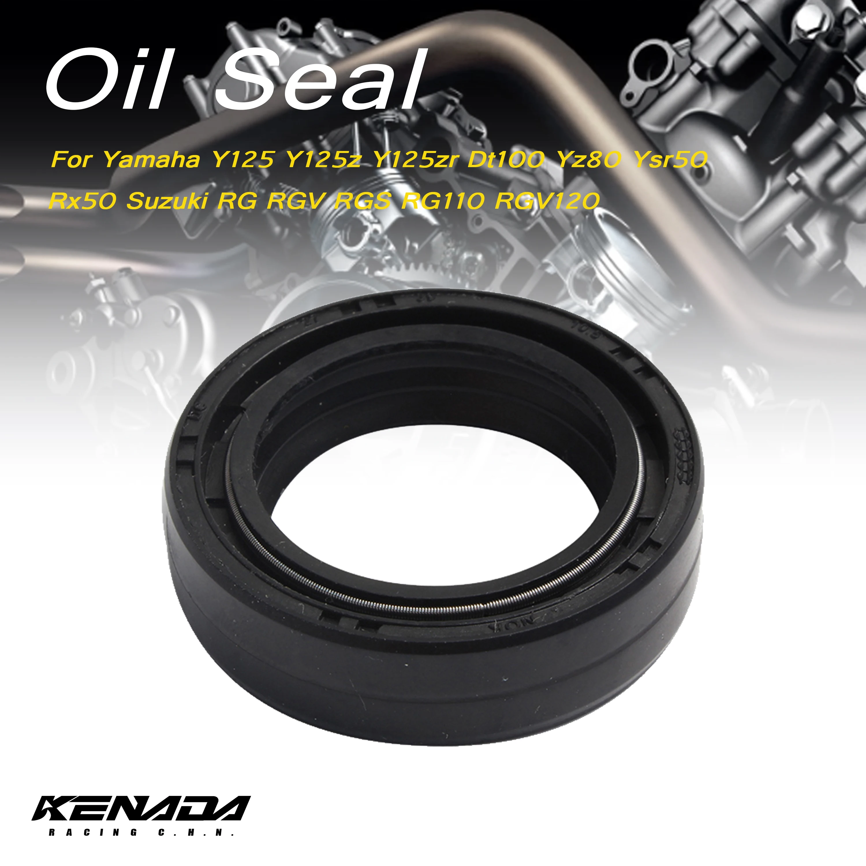 27-39-10.5 Paraolio Per Yamaha Y125 Y125Z Y125Zr Dt100 Yz80 Ysr50 Rx50 Suzuki Rg Rgv Rgs Rg110 Rgv120