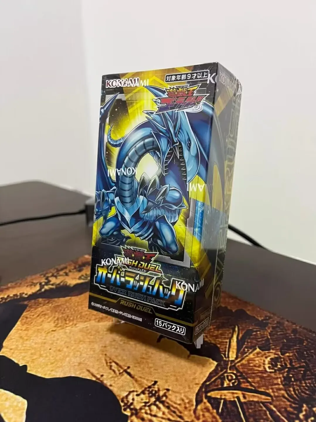 Duel Monsters Yugioh Konami Rush Duel Over Rush Pack Orp1 Collezione Giapponese Scatola Booster Sigillata