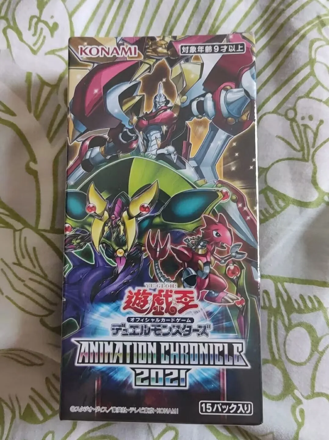 Duel Monsters Yugioh Konami Animation Chronicle 2021 Ac01 Collezione Giapponese Booster Box Sigillato
