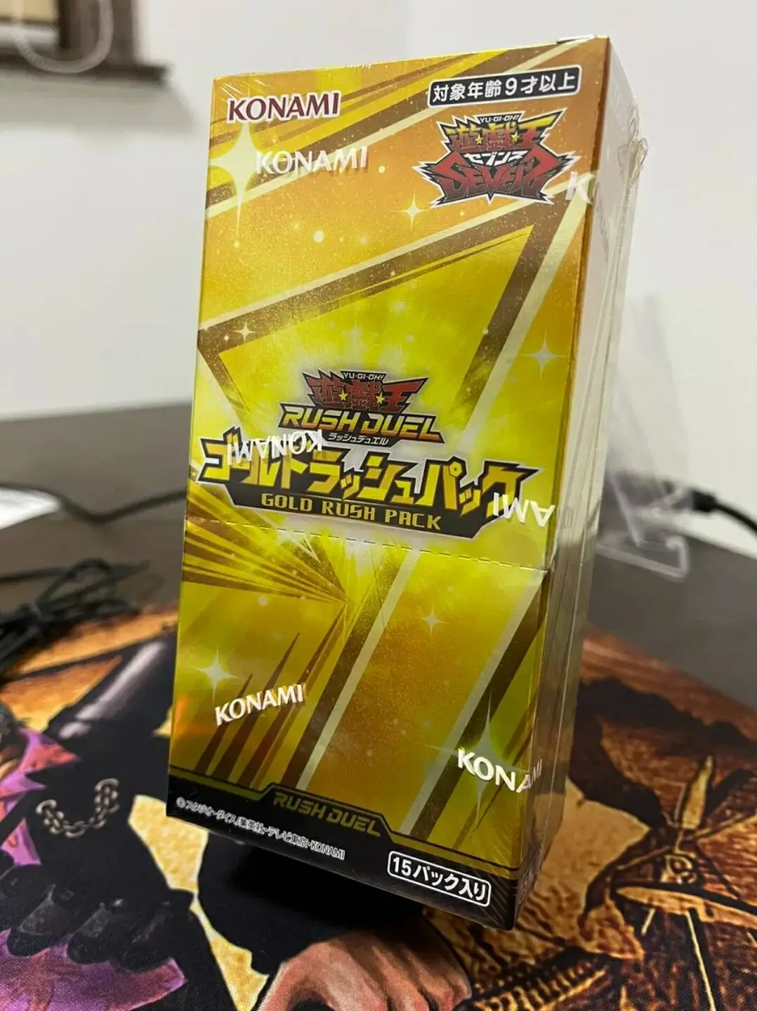Duel Monsters Yugioh Konami Rush Duel Gold Rush Pack Grp1 Collezione Giapponese Scatola Booster Sigillata