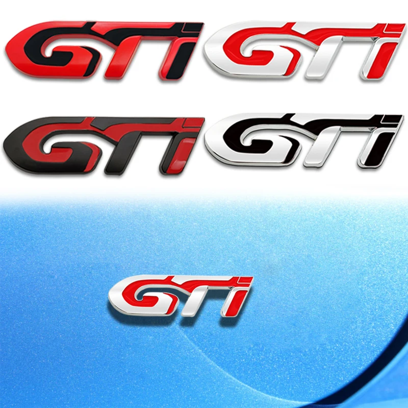 Car Styling Metal Car Badge Posteriore Emblema Coda Adesivo Per Peugeot Gti 206 208 308 307 207 208 3008 407 508 2008 Rcz