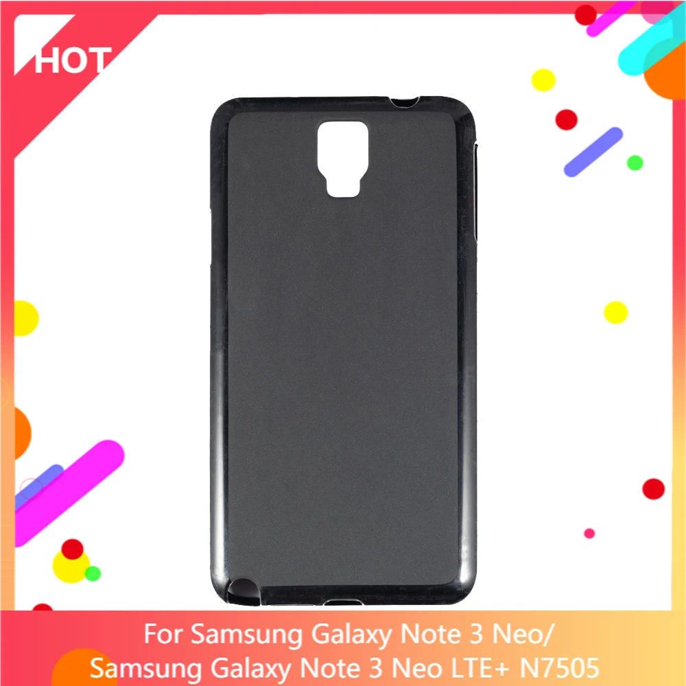 Galaxy Note 3 Neo Custodia Cover Posteriore In Silicone Morbido Opaco Tpu Per Samsung Galaxy Note 3 Neo Lte + N7505 Custodia Per Telefono Sottile Anti