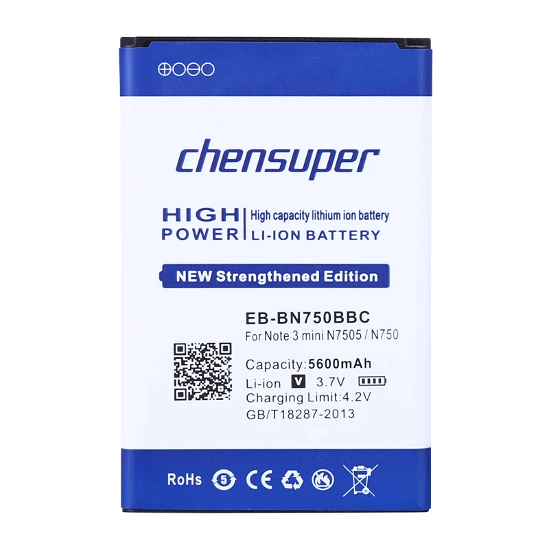 Batteria Chensuper 5600Mah Eb-Bn750Bbc Per Batterie Samsung Galaxy Note 3 Mini Note 3 Neo N7508V N7505 N7506V N750 N7502