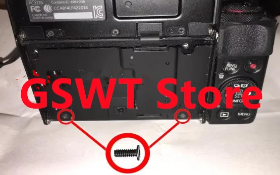 Nuovo Display Lcd Supporto Fisso Flip Screw Per Canon Powershot G7X, G7X Mark Ii G7X2