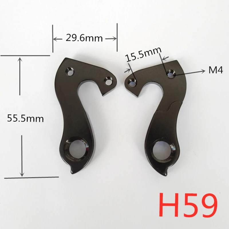 2Pc Bike Rear Deragliatore Hanger Road Bicycle Gear Hanger Dropout Per Pinarello Prince Dogma Norco Alce Auor F-Eight F-Ten
