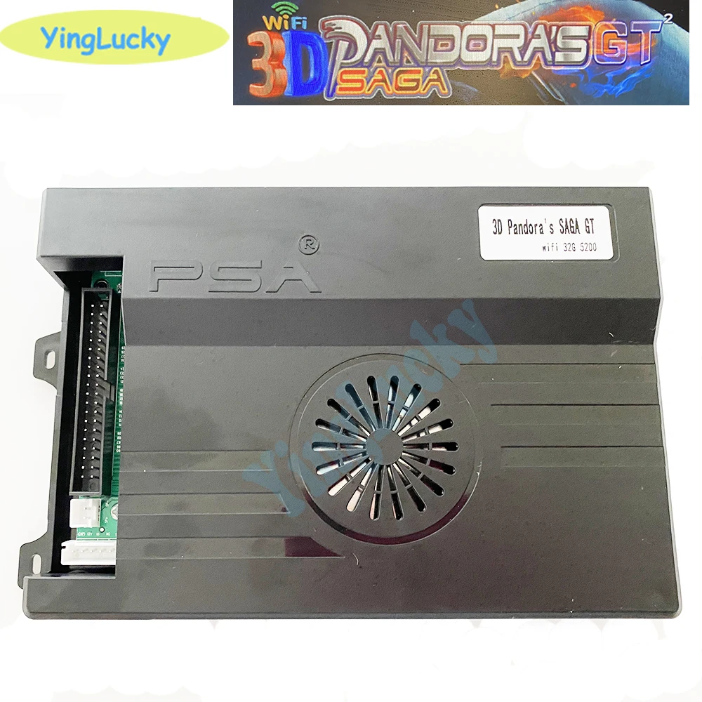 2021 Pandora Box Saga Gt 3D Wifi Pcb Board Con 32G 5200 In 1 Gioco Per Arcade Video Game Machines Arcade Cabinet