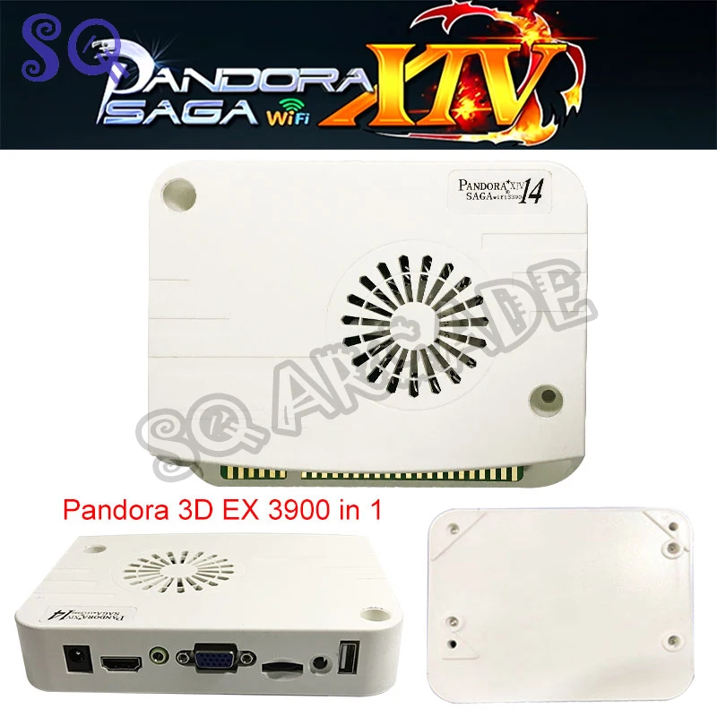 3D Pandora Saga Box 14 3390 In 1 Wifi Arcade Pcb Board Scarica Online Più Gioco Salva Funzione Supporto Salva Record Di Punteggio Alto