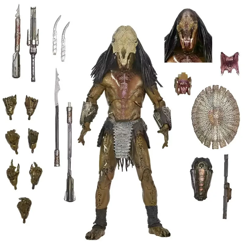 Originale Neca 51725 Predator Prey Ultimate Feral Predator 7 Pollici Action Figure Collection Giocattolo Modello Regalo Di Natale