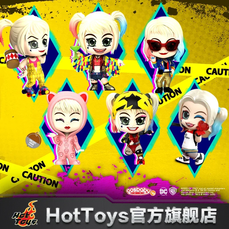 [Disponibile] Hot Toys Dc Harleen Quinzel Action Figure Suicide Squad Birds Of Prey Series Cosbaby Mini Collection Doll Toys Pendant
