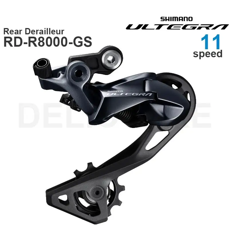 Shimano Ultegra-Bici Da Strada Bicicletta Rd-R8000-Ss Gs Deragliatore Posteriore-Gabbia Corta Gabbia Media-Shimano Shadow Rd 11 Velocità