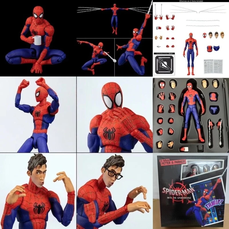 Marvel Legends Spiderman Figure Spider-Man In The Spider-Verse Sv Peter B. Parker Sentinel Miles Action Figures Toys