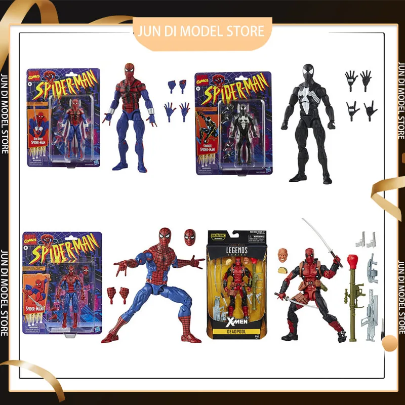 Spiderman Anime Figure Spider-Man Nel Spider-Verse Sv Peter B. Parker Sentinel Miles Model Dolls Action Figures Model Toy