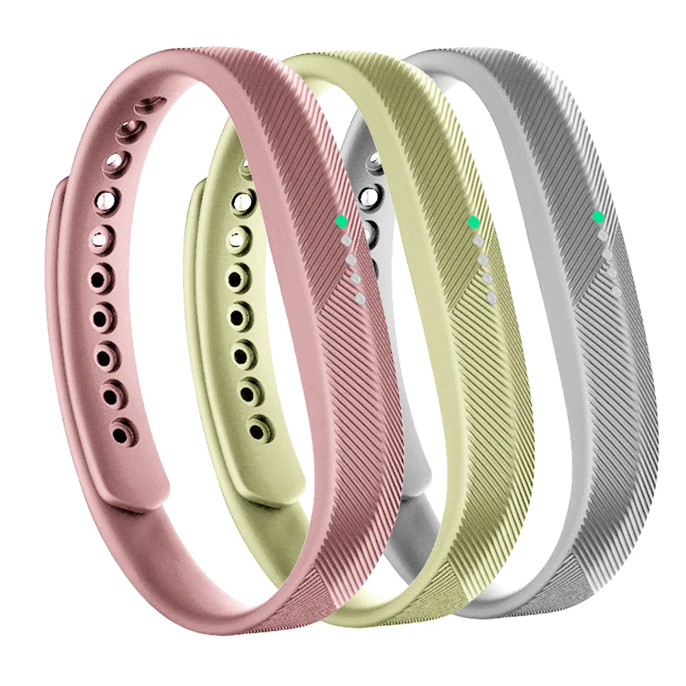 Per Fitbit Flex 2 Accessori Per Cinturini Cinturino In Oro Rosa Cinturino Per Orologio Fitbit Flex 2 Sostituzione Smart Watch Per Bracciale Flex2
