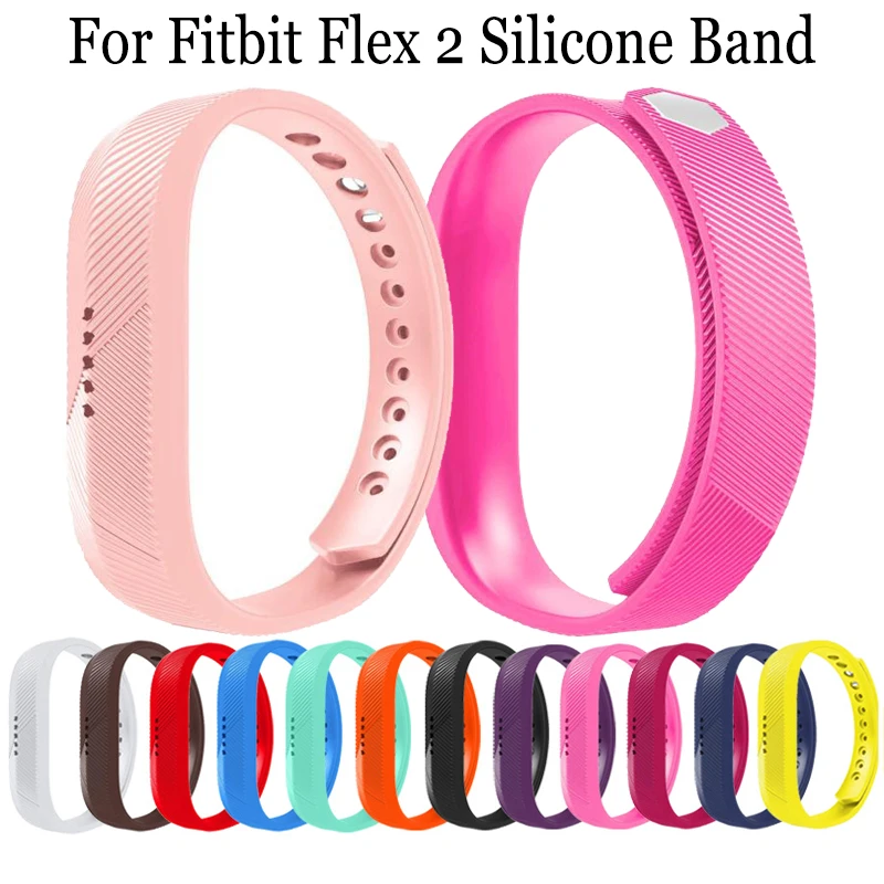 Molti Colore Wristband Del Silicone Del Cinturino Di Vigilanza Per Fitbit Flex 2 Intelligente Braccialetto Di Vigilanza Activity Tracker Accessori Per