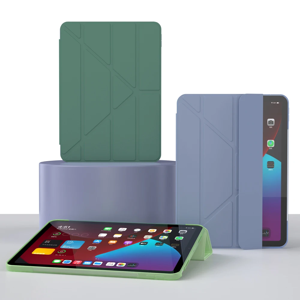Per Ipad Pro 10 5 Custodia A1701 A1709 Custodie Morbide Smart Cover In Pelle Pu Per Ipad Air 3 2019 A2152 A2123