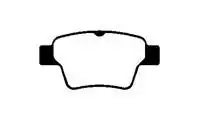 Codice Negozio: 3984 Pastiglia Freno Posteriore P307 C4 Coupe P207 C4 Coupe P207 1.4 16V. 6 16V. 6 Hdi Had. 1.6 Hdi 90 Hdi. 0 16V.2.0 Hdi Ref