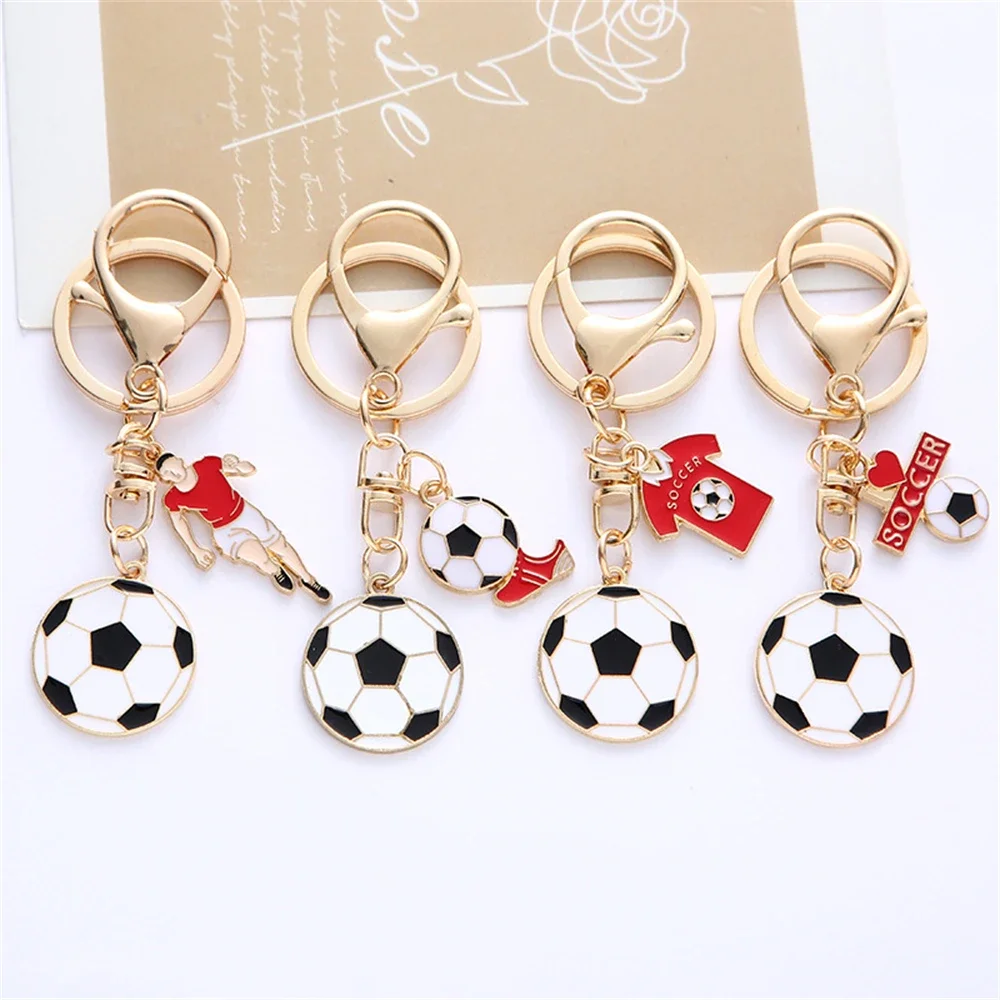 Fashion Mini Atleta Basket Football Jersey Sneaker Portachiavi Studente Match Souvenir Portachiavi Donna Uomo Car Bag Phone Pendent
