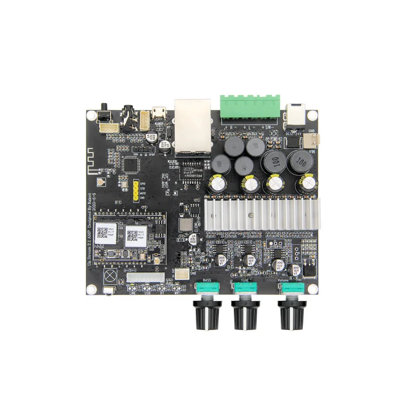2.1 Decoder Soundstream Lettore Mp3 Usb Fm Aux Radio Oem Video Master Control Scheda Amplificatore Di Potenza