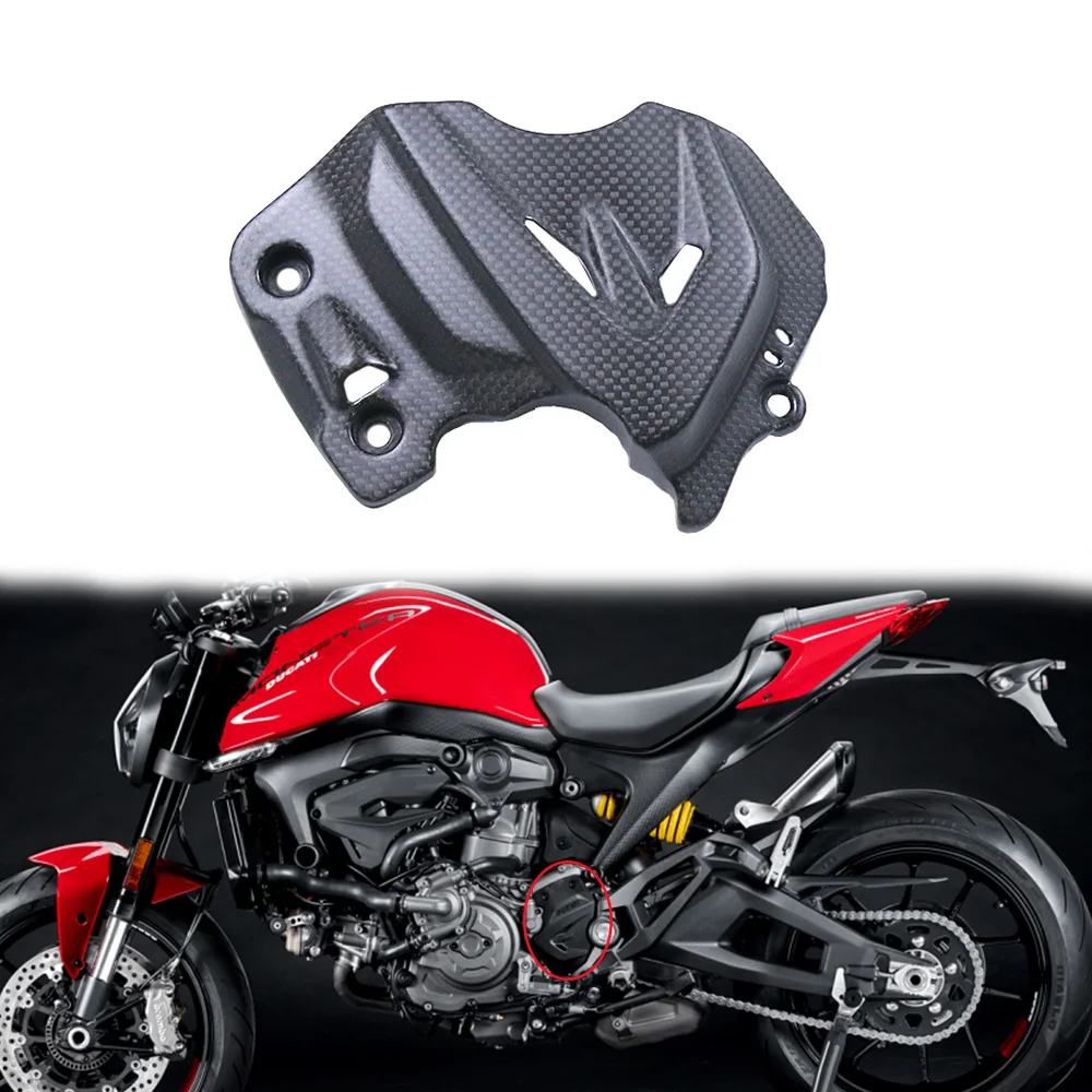 100% Full Carbon Fiber Moto Pignone Protezione Accessori Carenatura Parte Kit Per Ducati Monster 937 2021 2022 2023